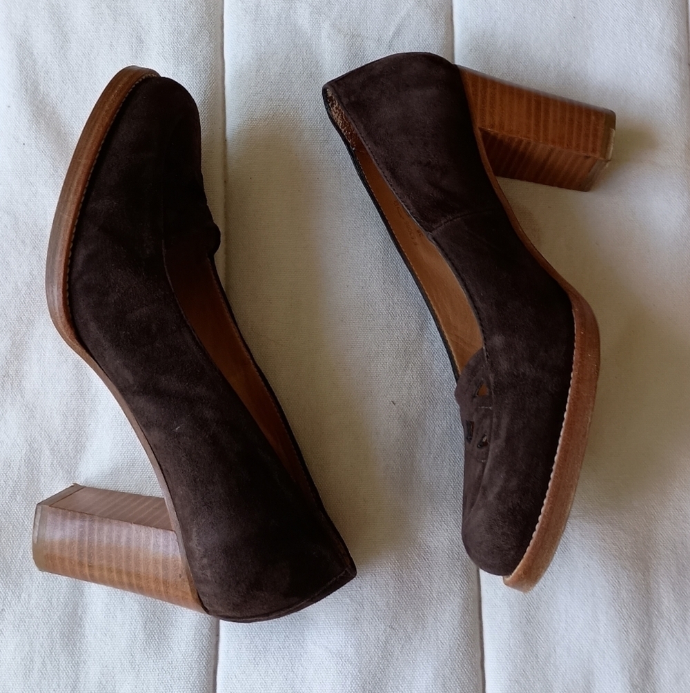 A.P.C. Brown Suede Women's Shoes_38
